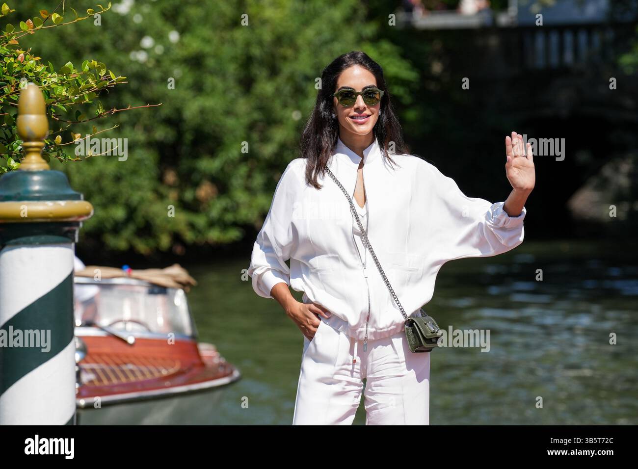 4 settembre 2022, Venezia, Italia: Rocio Munoz Morales partecipa alla 79° Mostra Internazionale d'Arte cinematografica di Venezia alla Darsena Excelsior di Venezia. (Immagine di credito: © Stefano Costantino/SOPA Images via ZUMA Press Wire) Foto Stock