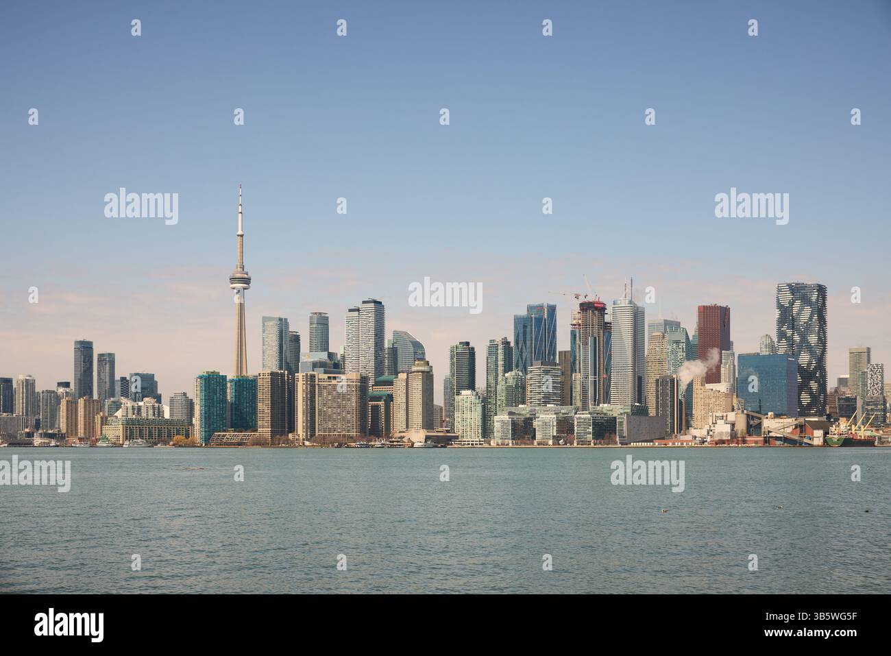 Toronto Canada, capitale della provincia canadese, Ontario, skyline moderno Foto Stock