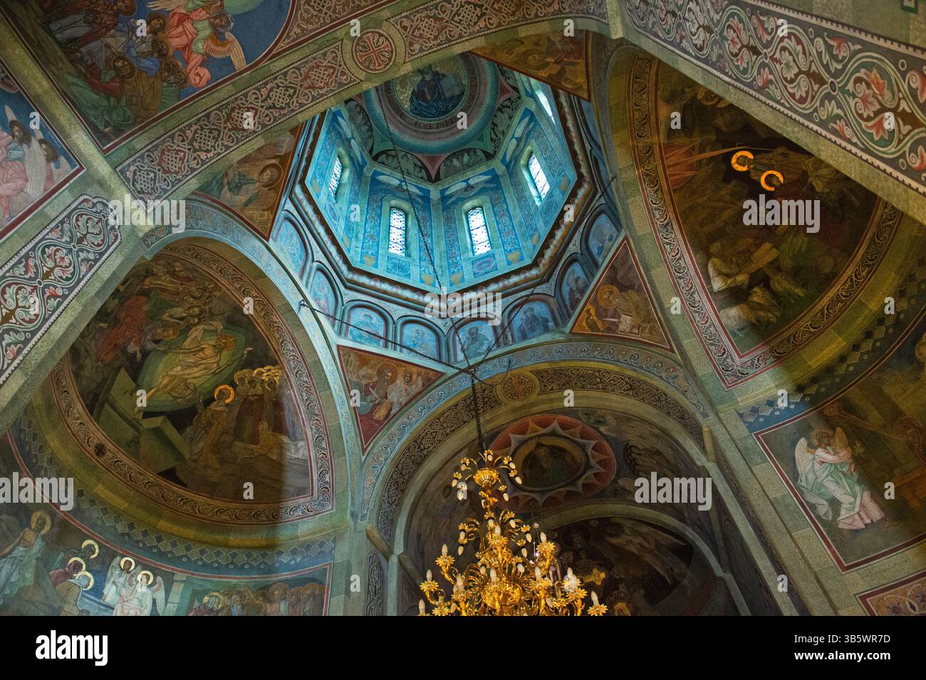 Chiesa ortodossa, Bucarest, Romania Foto Stock