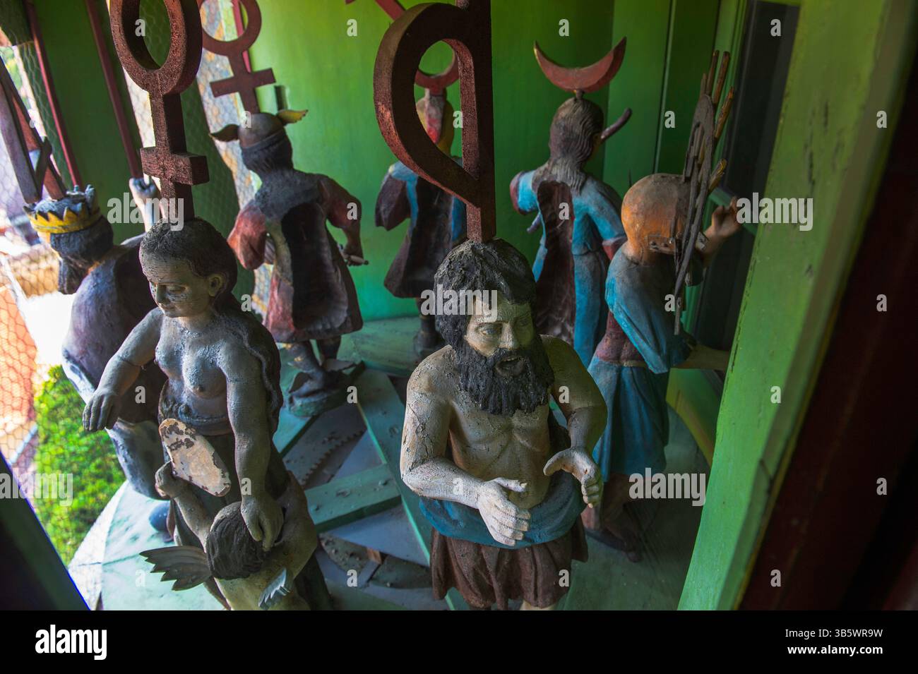 L'affascinante città medievale di Sibiu, Transilvania, Romania, Europa orientale Foto Stock