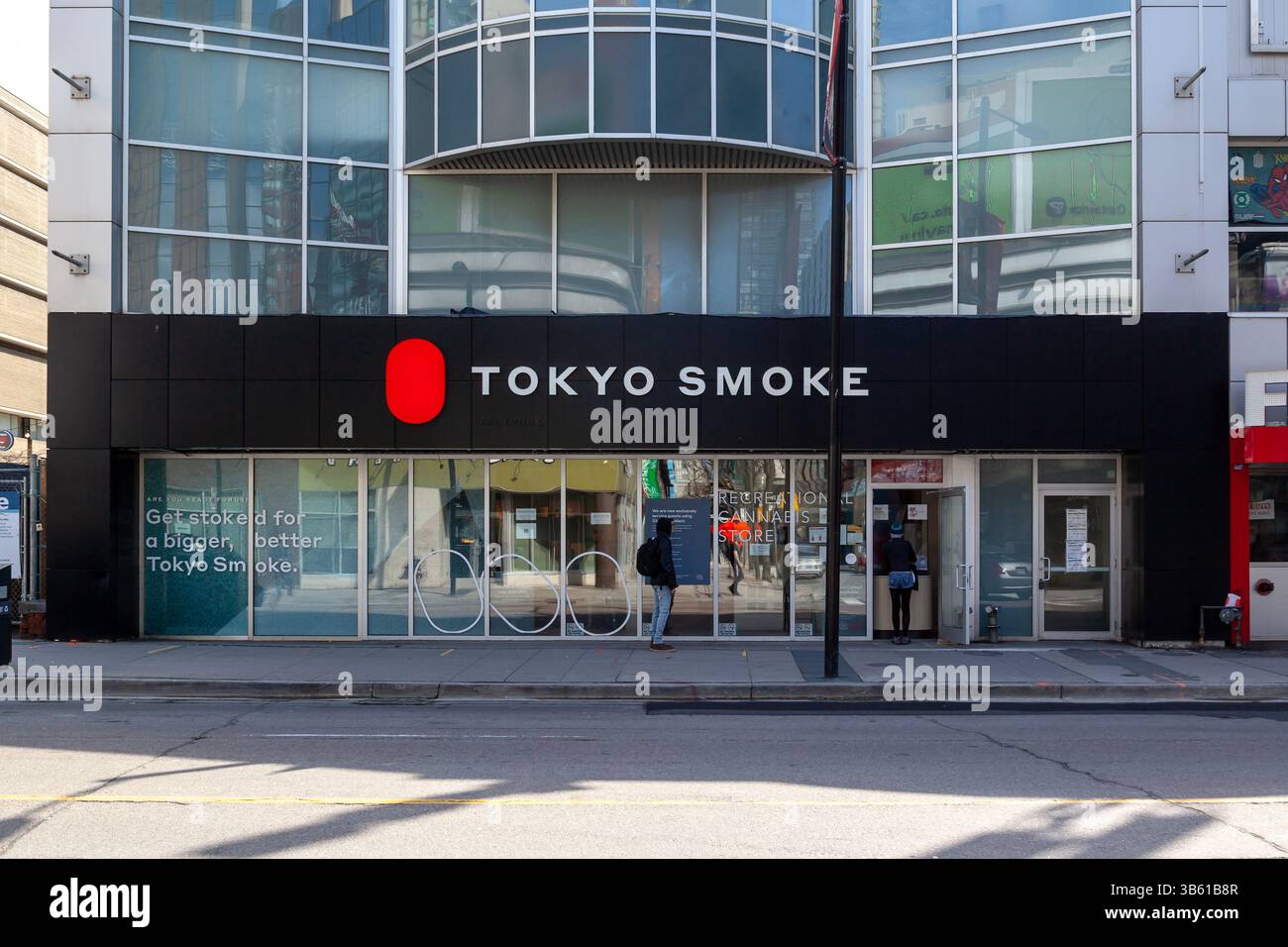 Un negozio Tokyo Smoke è mostrato a Toronto. Foto Stock
