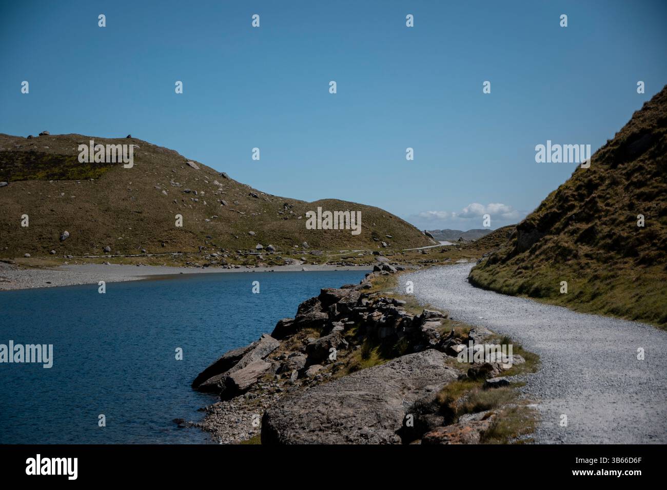 I laghi vicino a Snowdon. la montagna più alta del galles Foto Stock