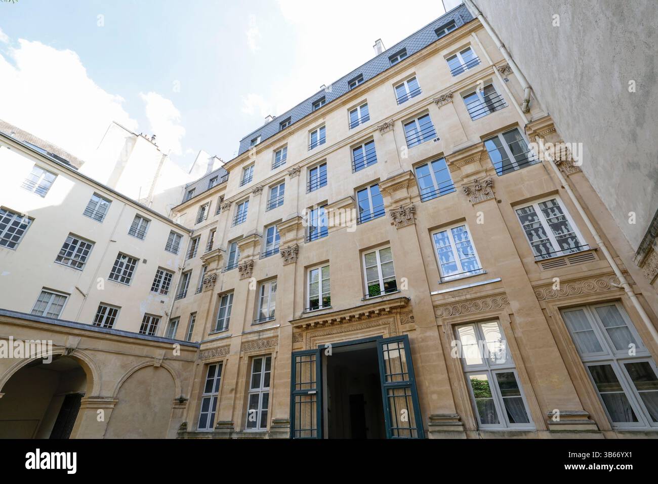 HOTEL DE COMANS D'ASTRY ILE SAINT LOUIS Foto Stock