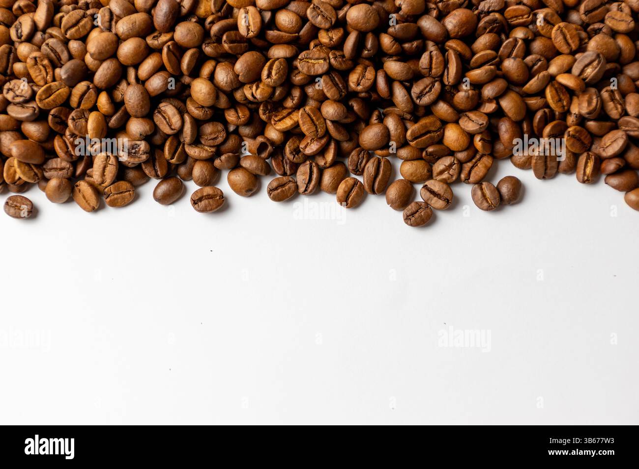 Chicchi di caffè tostati Foto Stock