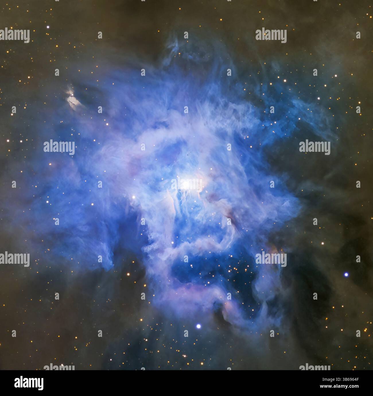 NGC 7023, l'Iris Nebula. Foto Stock