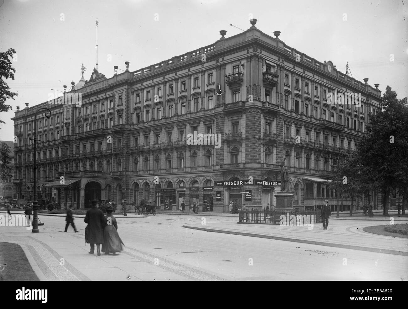 Kaiserhof Hotel, Berlino, Germania, 1919 circa. Foto Stock