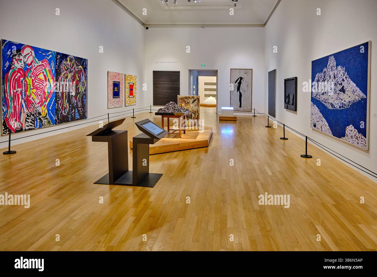 Francia, Var, Tolone, Toulon Art Museum (MAT), sala d'arte moderna Foto Stock