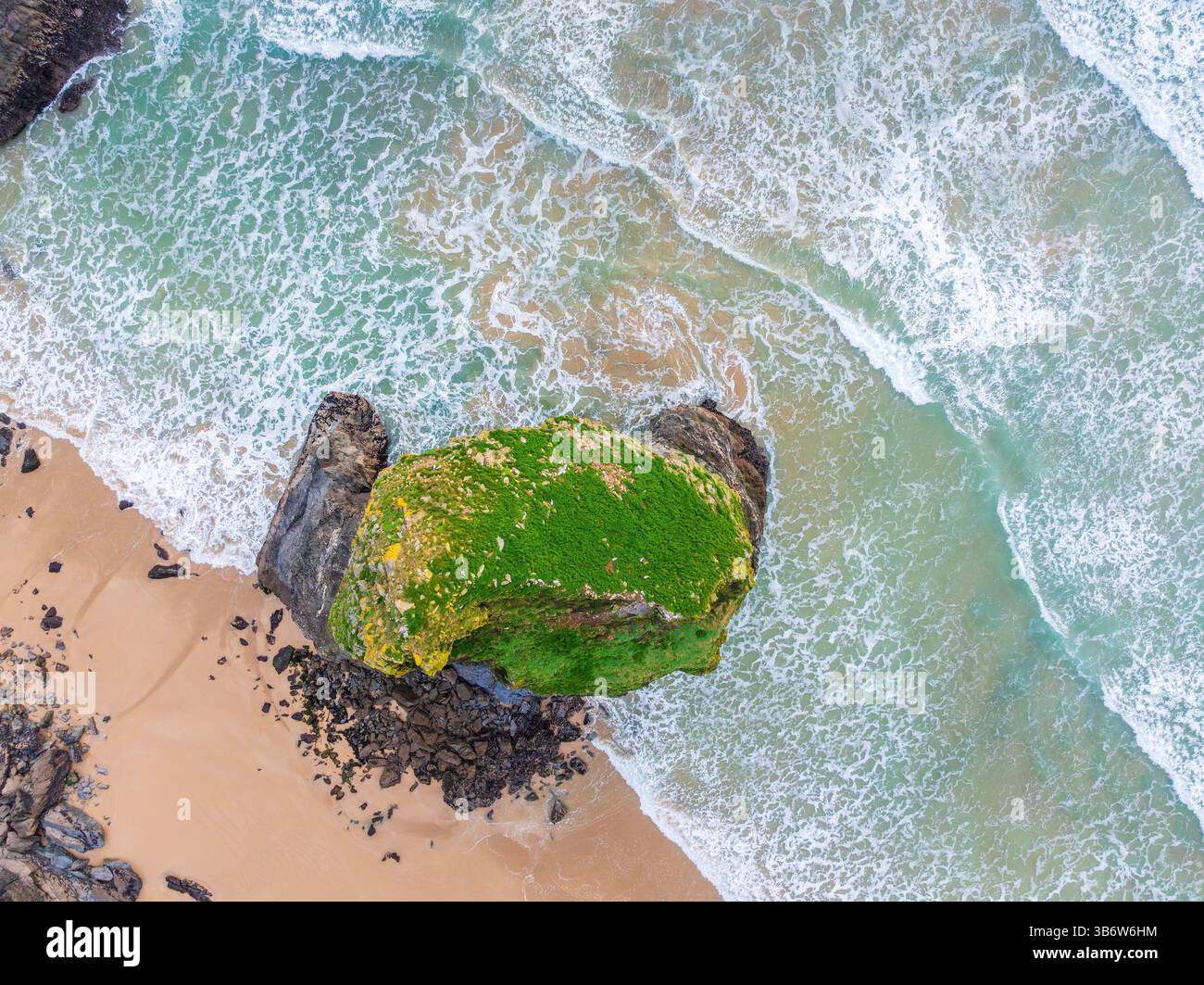 Tregurrian, Cornwall, England, Regno Unito, Europa Foto Stock