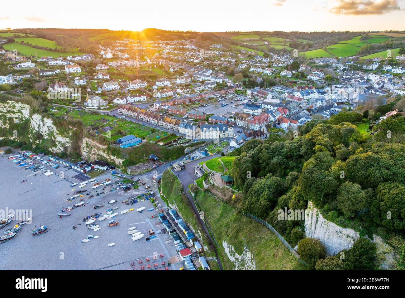 Birra, Devon, Inghilterra, Regno Unito, Europa. Foto Stock