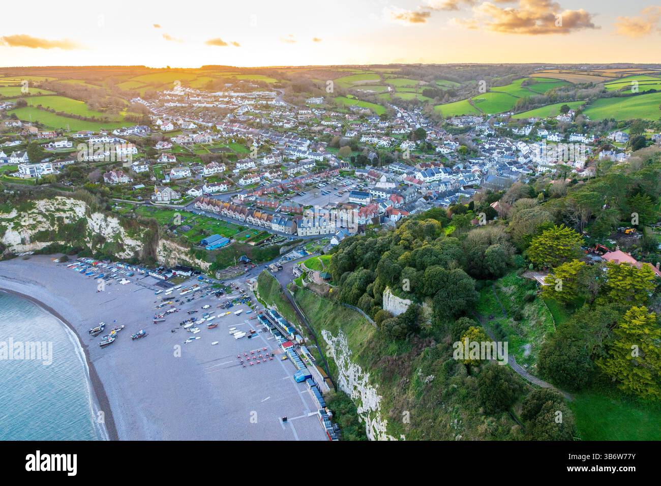 Birra, Devon, Inghilterra, Regno Unito, Europa. Foto Stock