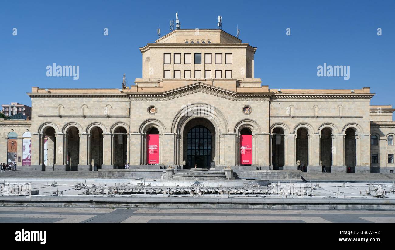 Museo di storia dell'Armenia a Erevan, la capitale dell'Armenia Foto Stock
