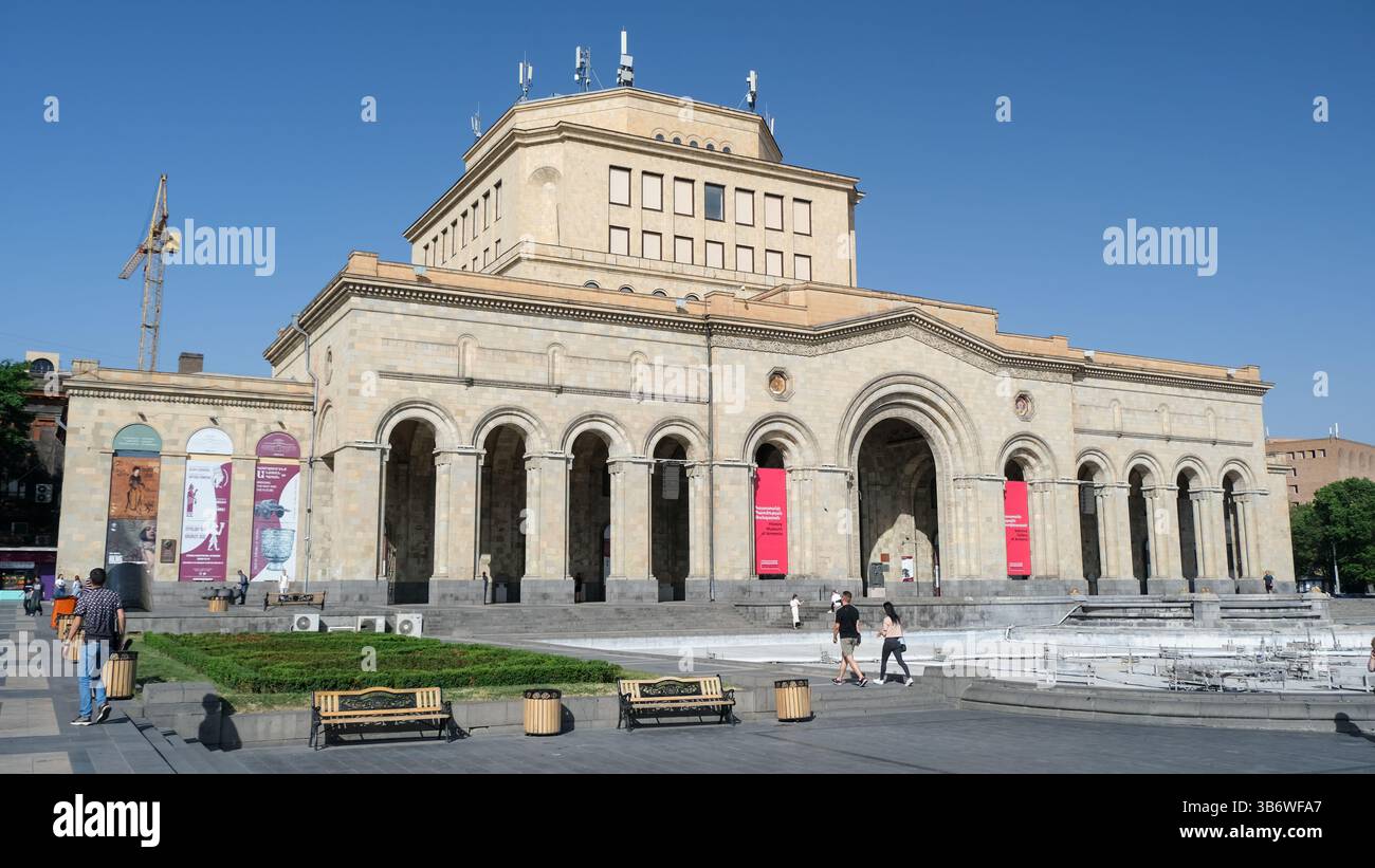Museo di storia dell'Armenia a Erevan, la capitale dell'Armenia Foto Stock