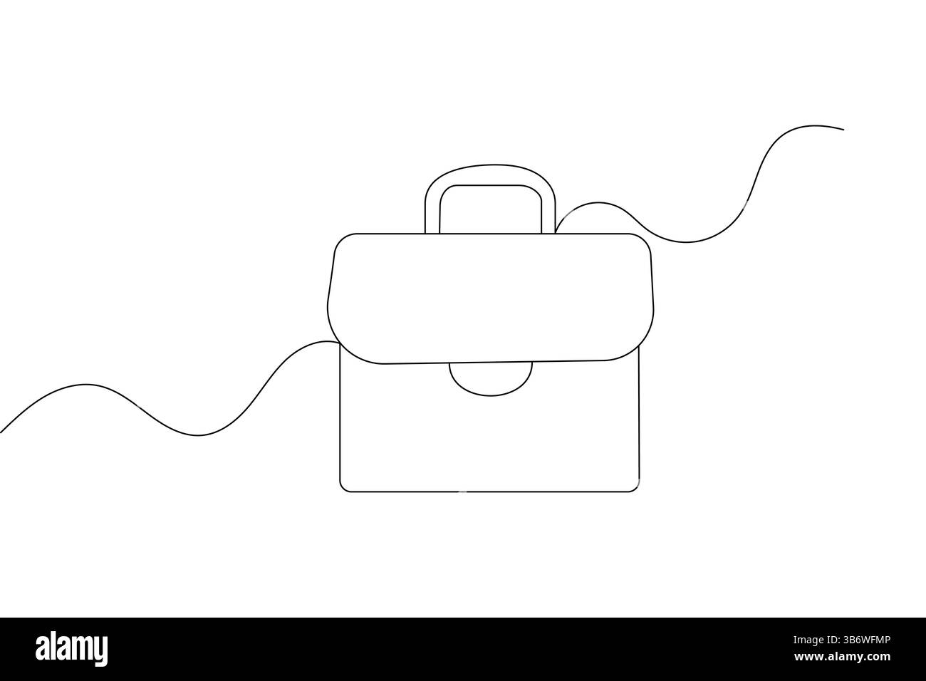 Lo storage cloud continuo a una linea simboleggia il moderno design vettoriale minimalista per i concetti tecnologici Illustrazione Vettoriale