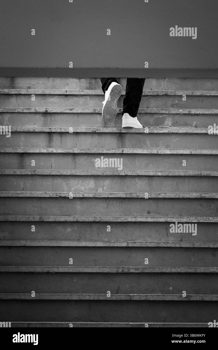 Passi avanti – Urban Youth in Motion Foto Stock