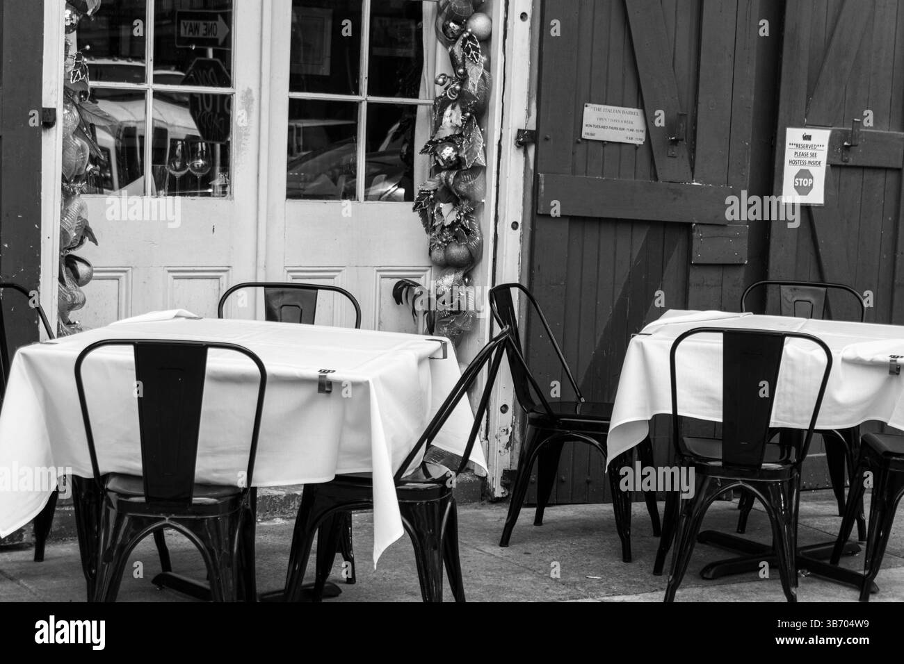All'aperto Cafe Foto Stock