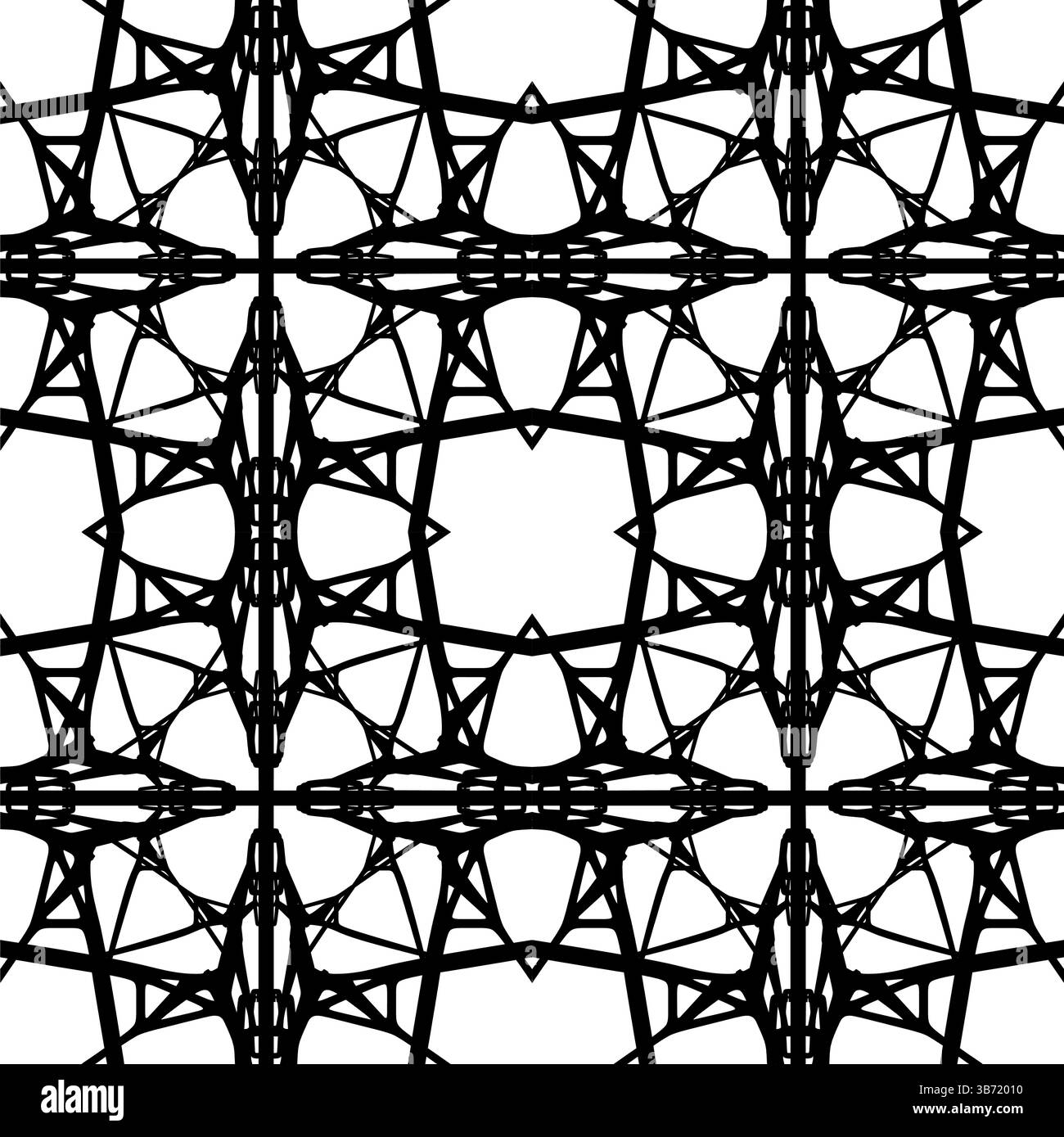 Vettore struttura di costruzione astratta. Illustrazione della silhouette della costruzione architettonica isolata su sfondo bianco. Illustrazione Vettoriale