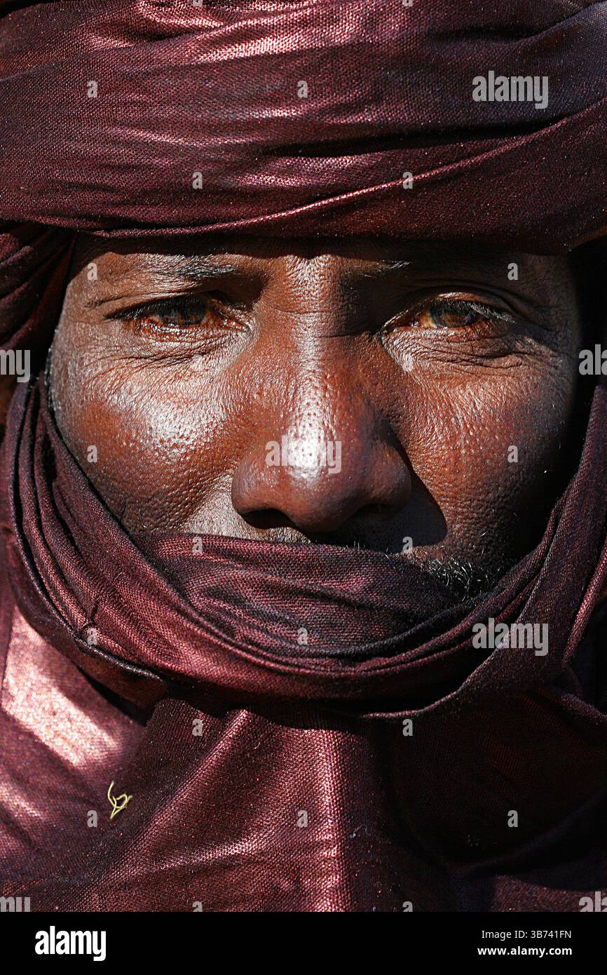 Tuareg, Parco Nazionale degli Hoggar Foto Stock