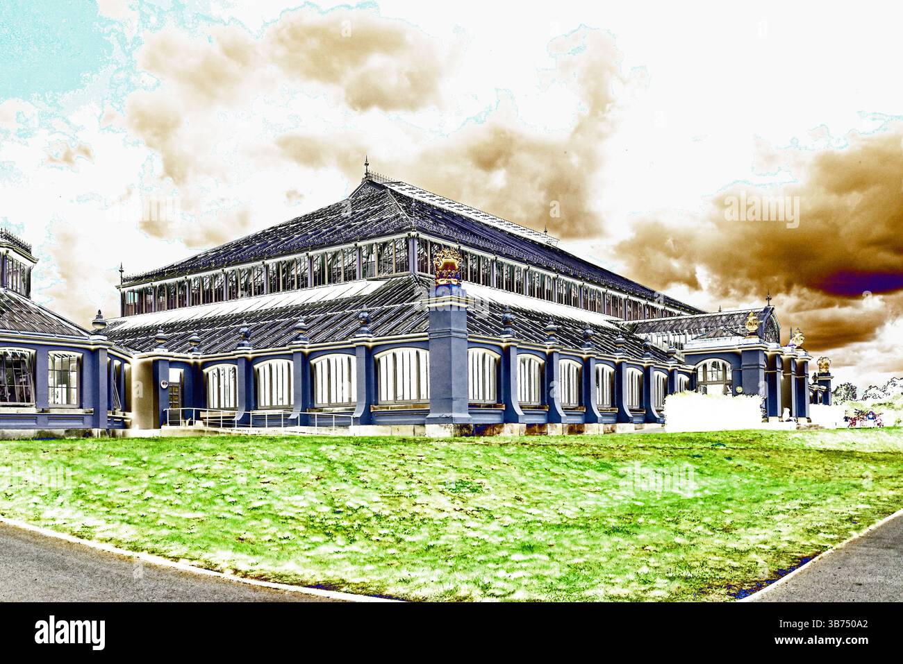 Intorno a Londra - Architectural Abstract - Temperate House Foto Stock