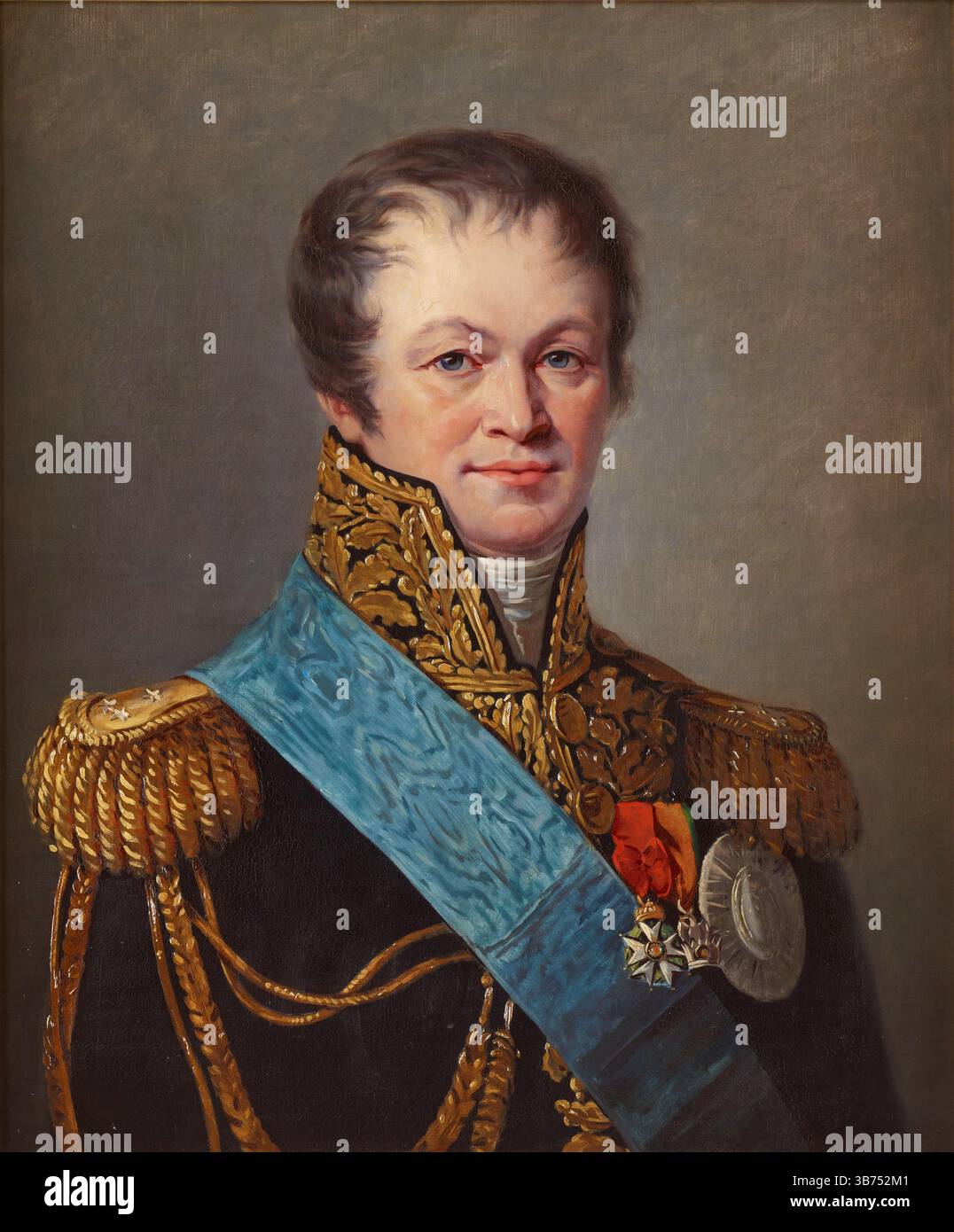 Ritratto di Henri Francois Marie Charpentier (1769-1831). Museo: Musée de l'Armée, Parigi. Autore: ANONIMO. Foto Stock