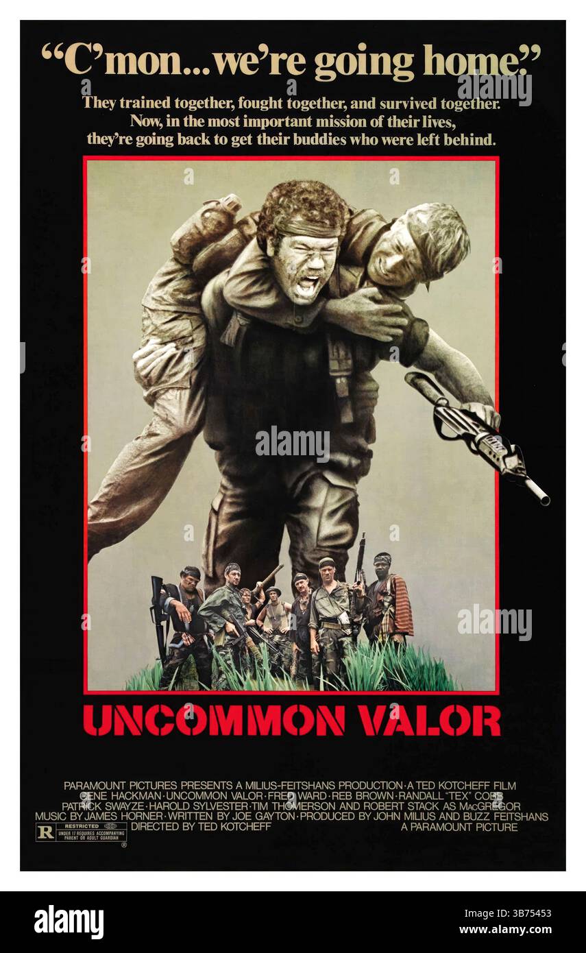 UNCOMMON VALOR (1983), diretto da TED KOTCHEFF. Credito: FOTO/album DI IMPORTANZA FONDAMENTALE Foto Stock
