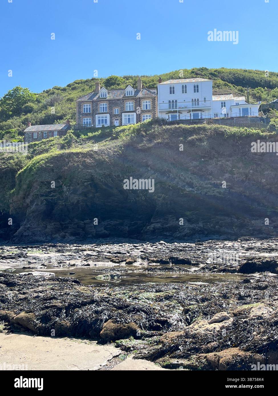 Port Isaac, Inghilterra, Regno Unito. Foto Stock