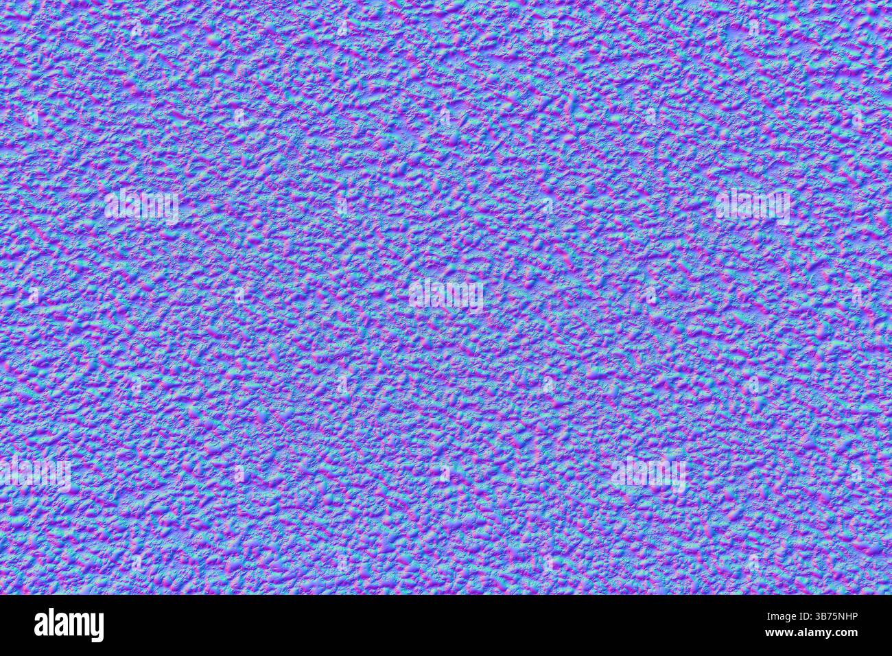 Struttura parietale increspata nella mappa normale Foto Stock