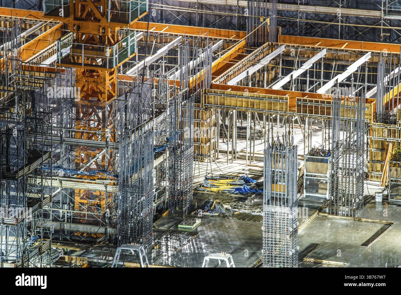 Quadro dell'immagine dell'edificio. Luogo di tiro: Yokohama-città prefettura di kanagawa Foto Stock