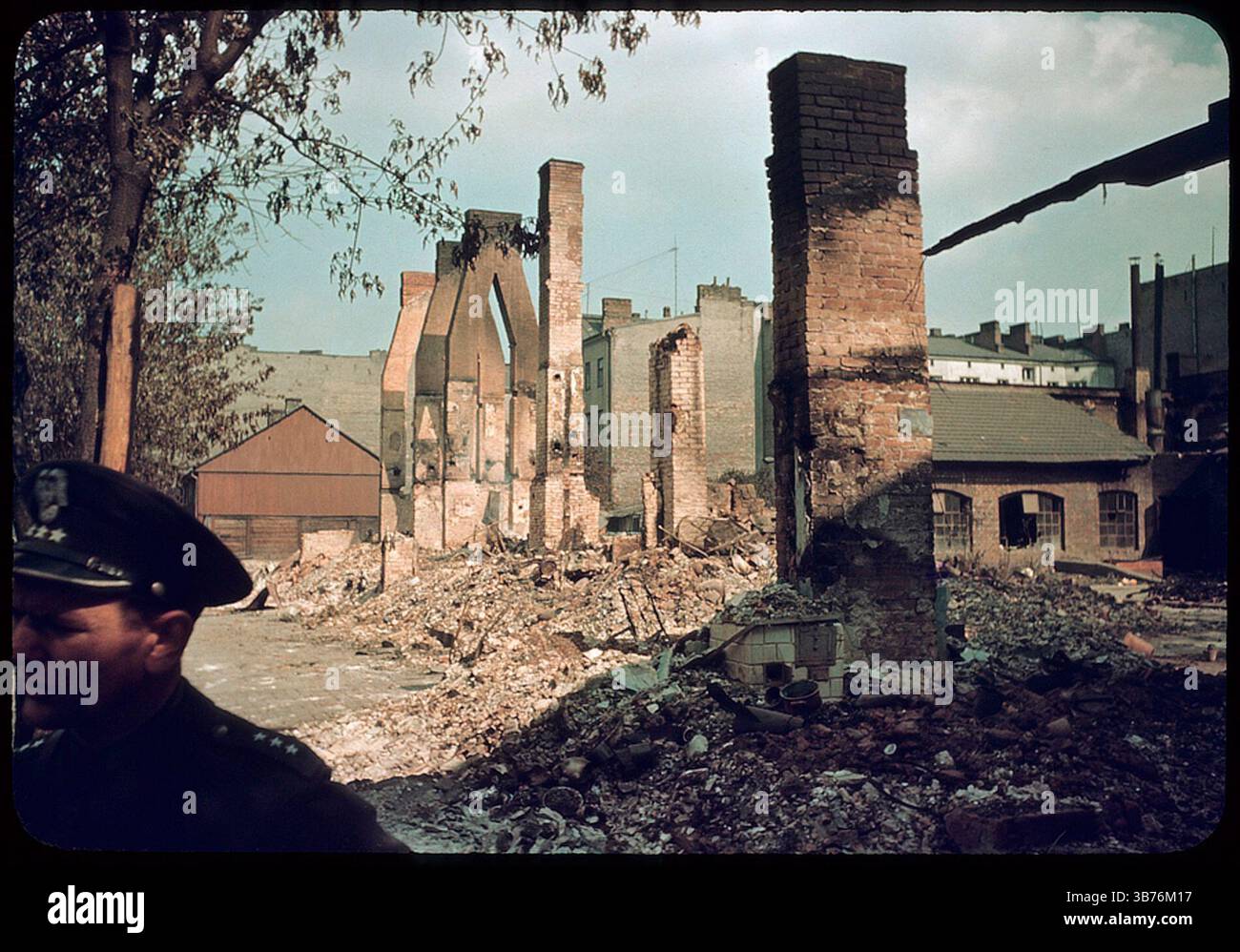 Bombardò Varsavia nel settembre 1939. la germania nazista lanciò la loro invasione della Polonia il 1 settembre 1939 e Varsavia fu bombardata costantemente fino alla sua resa 27 giorni dopo. Foto Stock