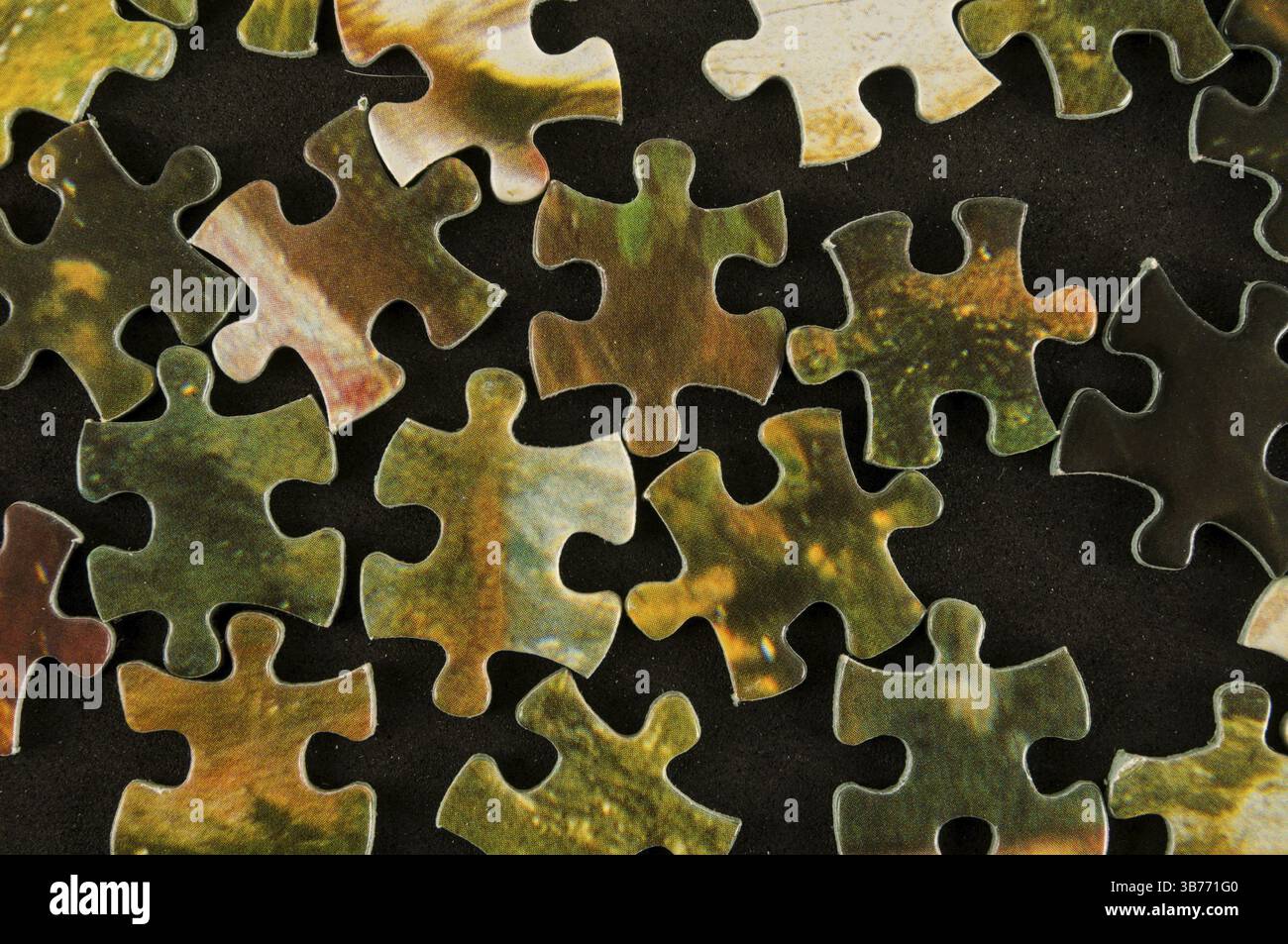 Foto di puzzle di sfondo o la texture Foto Stock