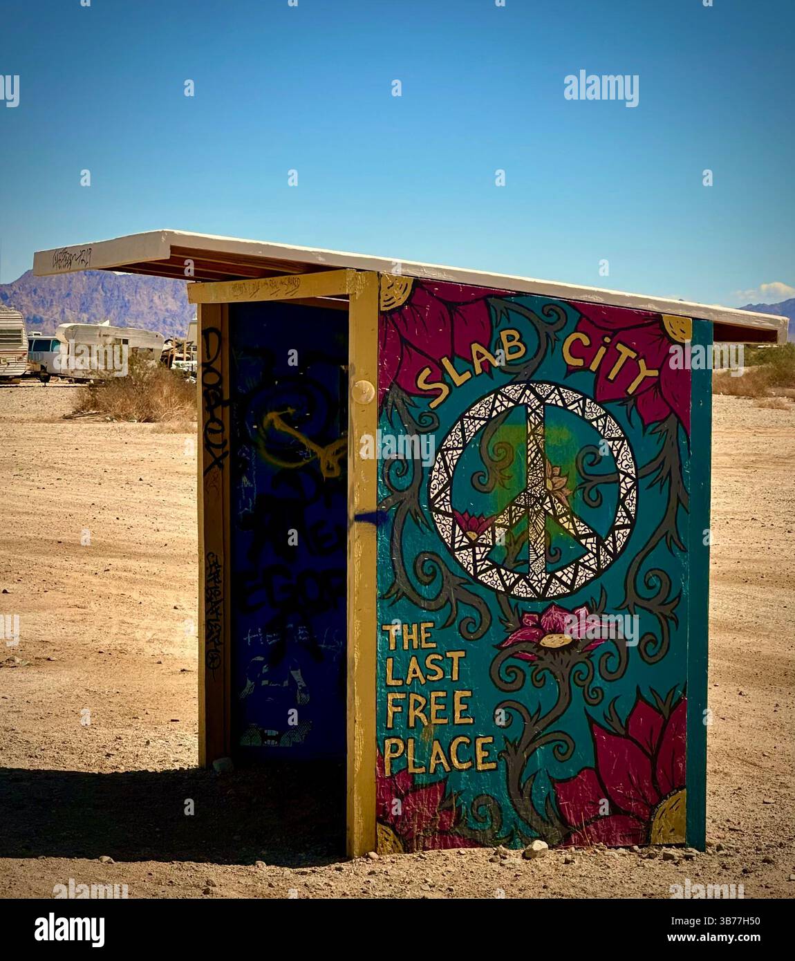 Slab City, California Foto Stock