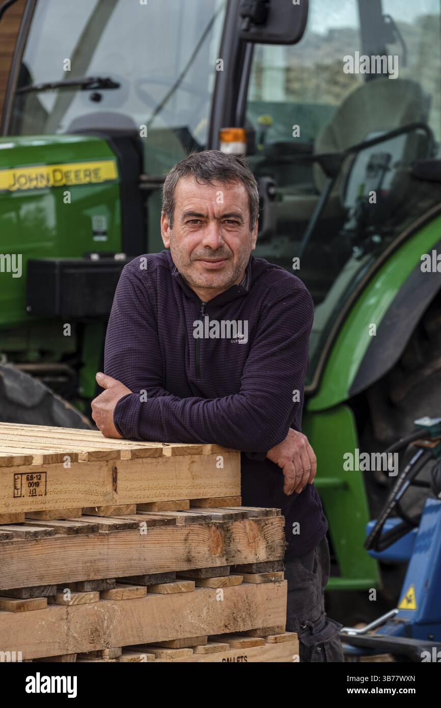 Jaume Escandell, Cooperativa des Camp, Formentera, Isole Pitiusas, Comunità delle Baleari, Spagna, Europa Foto Stock