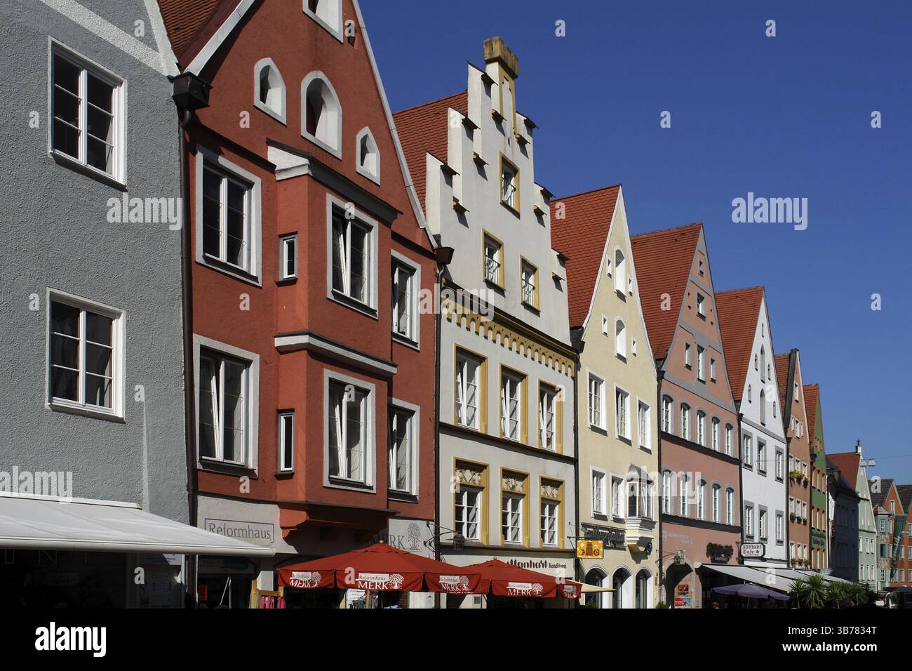 Landsberg am Lech e la strada romantica Foto Stock