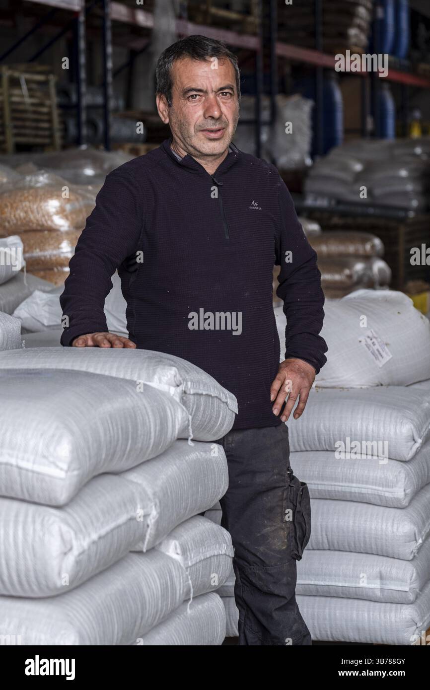 Jaume Escandell, Cooperativa des Camp, Formentera, Isole Pitiusas, Comunità delle Baleari, Spagna, Europa Foto Stock