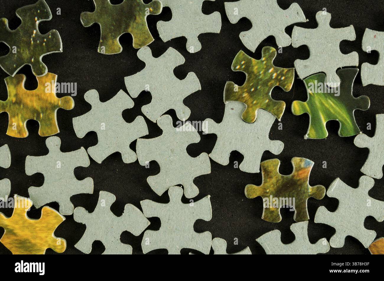 Foto di puzzle di sfondo o la texture Foto Stock