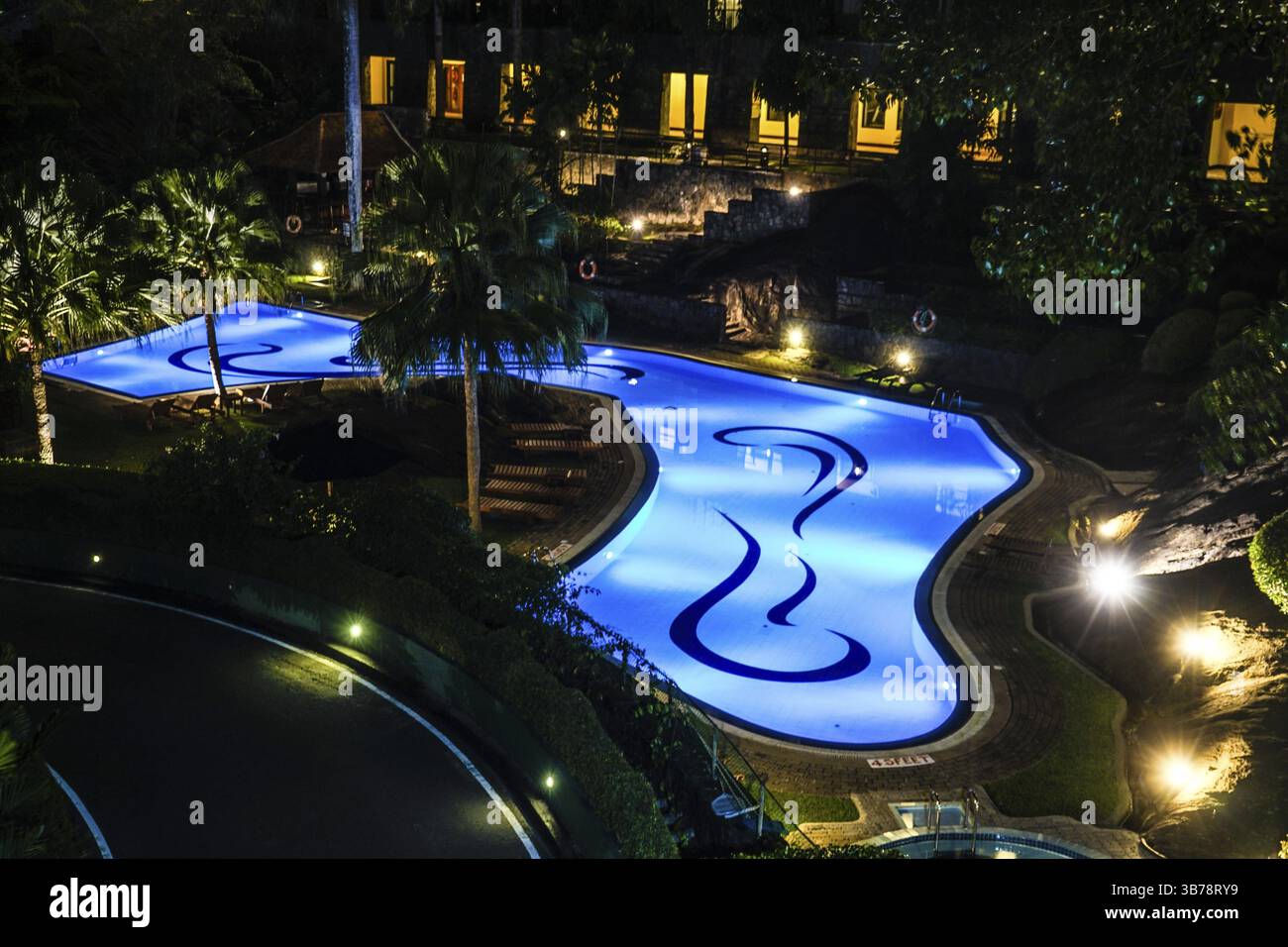 Immagine dell'hotel di lusso (Sri Lanka Candy). Luogo di tiro: Sri Lanka, caramelle Foto Stock