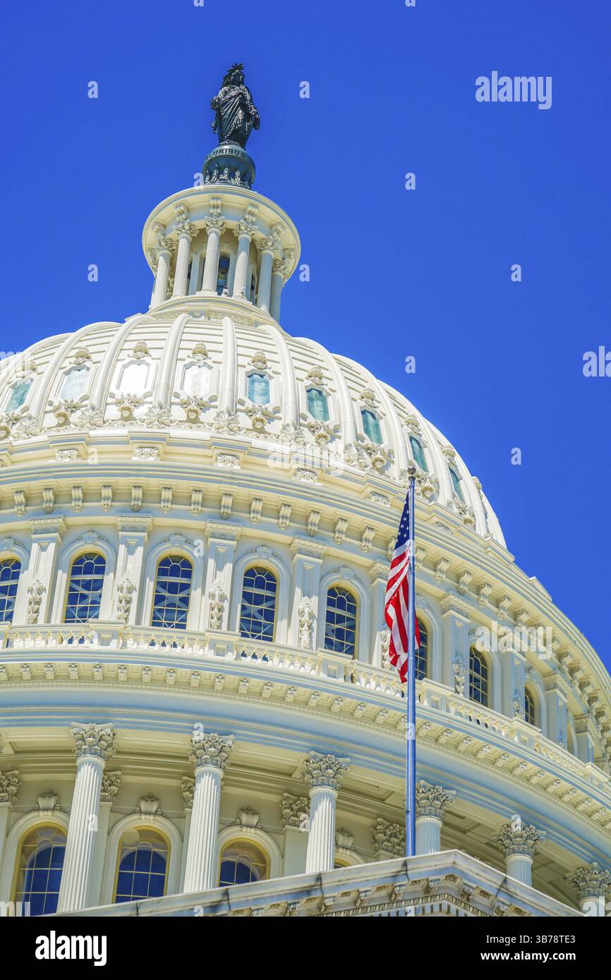 Campidoglio degli Stati Uniti (Campidoglio degli Stati Uniti). Luogo di ripresa: Washington, DC Foto Stock