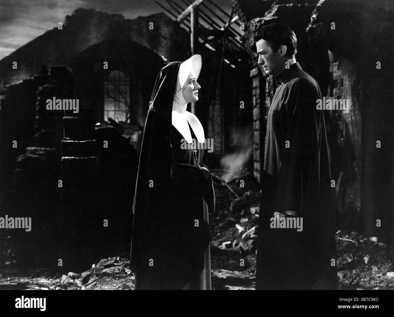 Gregory Peck nel film le chiavi del Regno, foto pubblicitaria 1945 Foto Stock