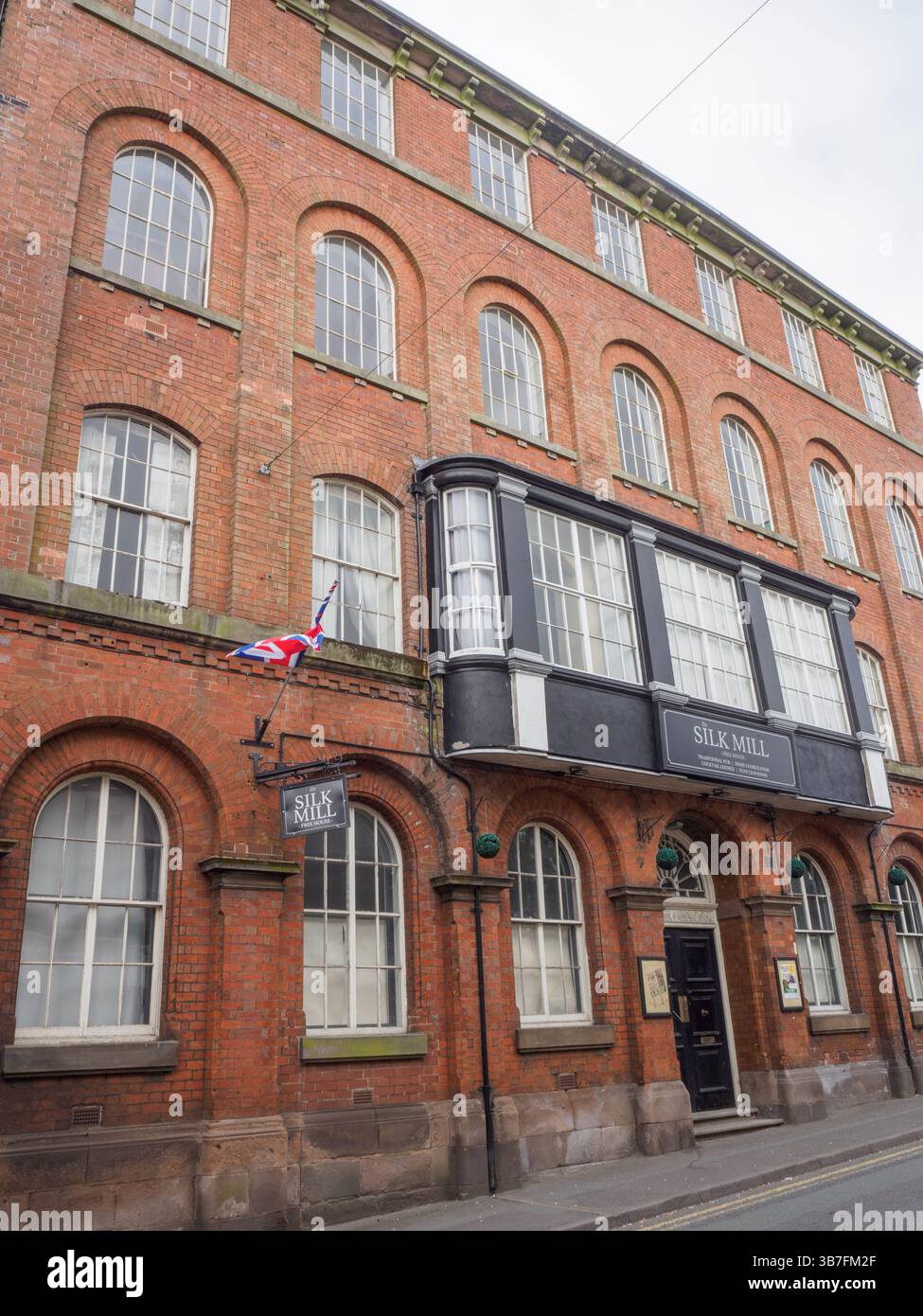 Il Silk Mill Leek Foto Stock