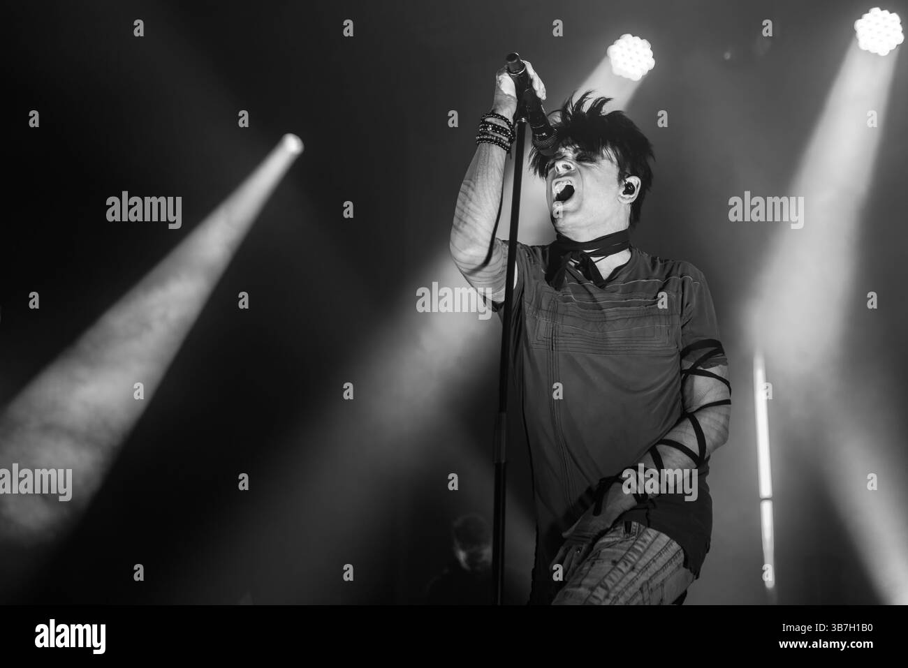 10 marzo 2024, Madison, Wisconsin, Stati Uniti: GARY NUMAN al Sylvee di Madison, Wisconsin (immagine di credito: © Daniel DeSlover/ZUMA Press Wire) Foto Stock