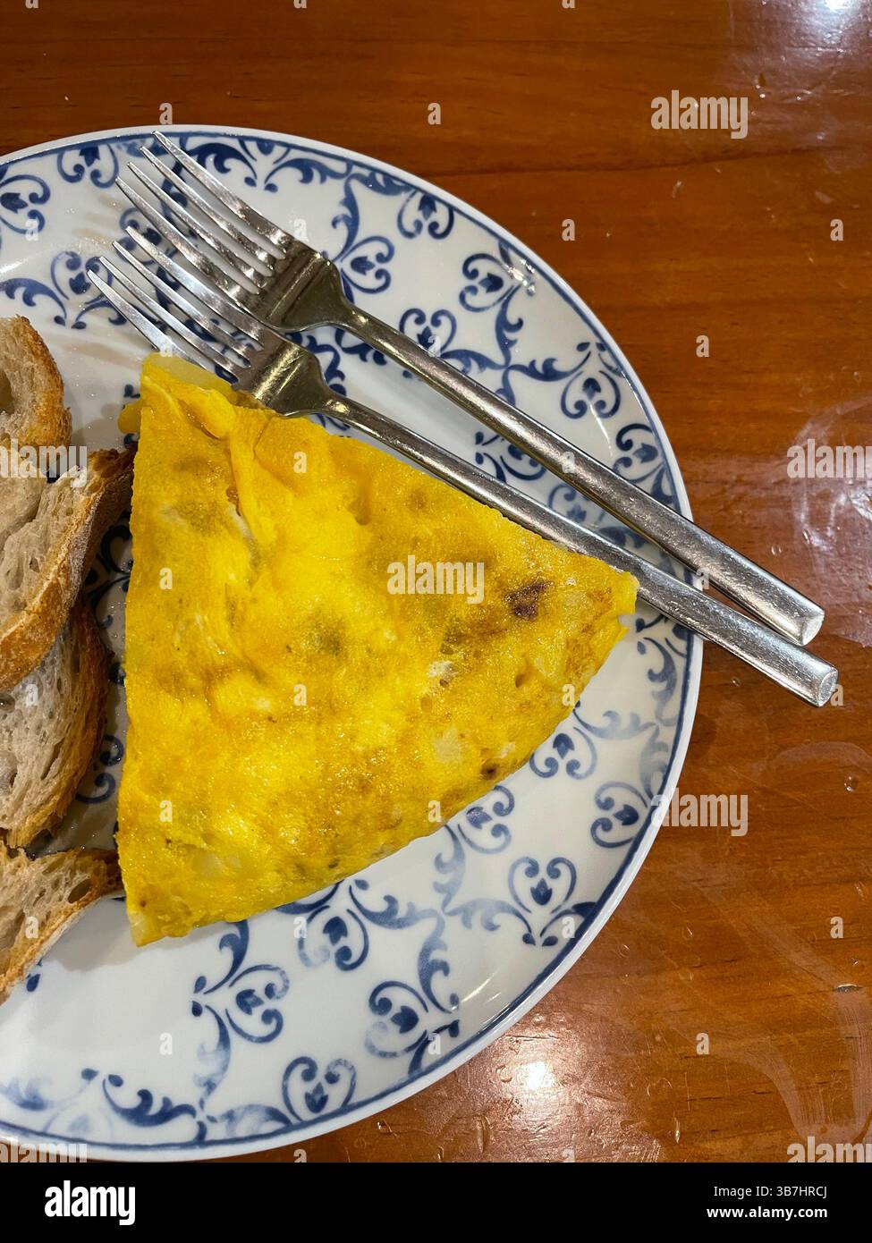 Frittata spagnola. Spagna. Foto Stock
