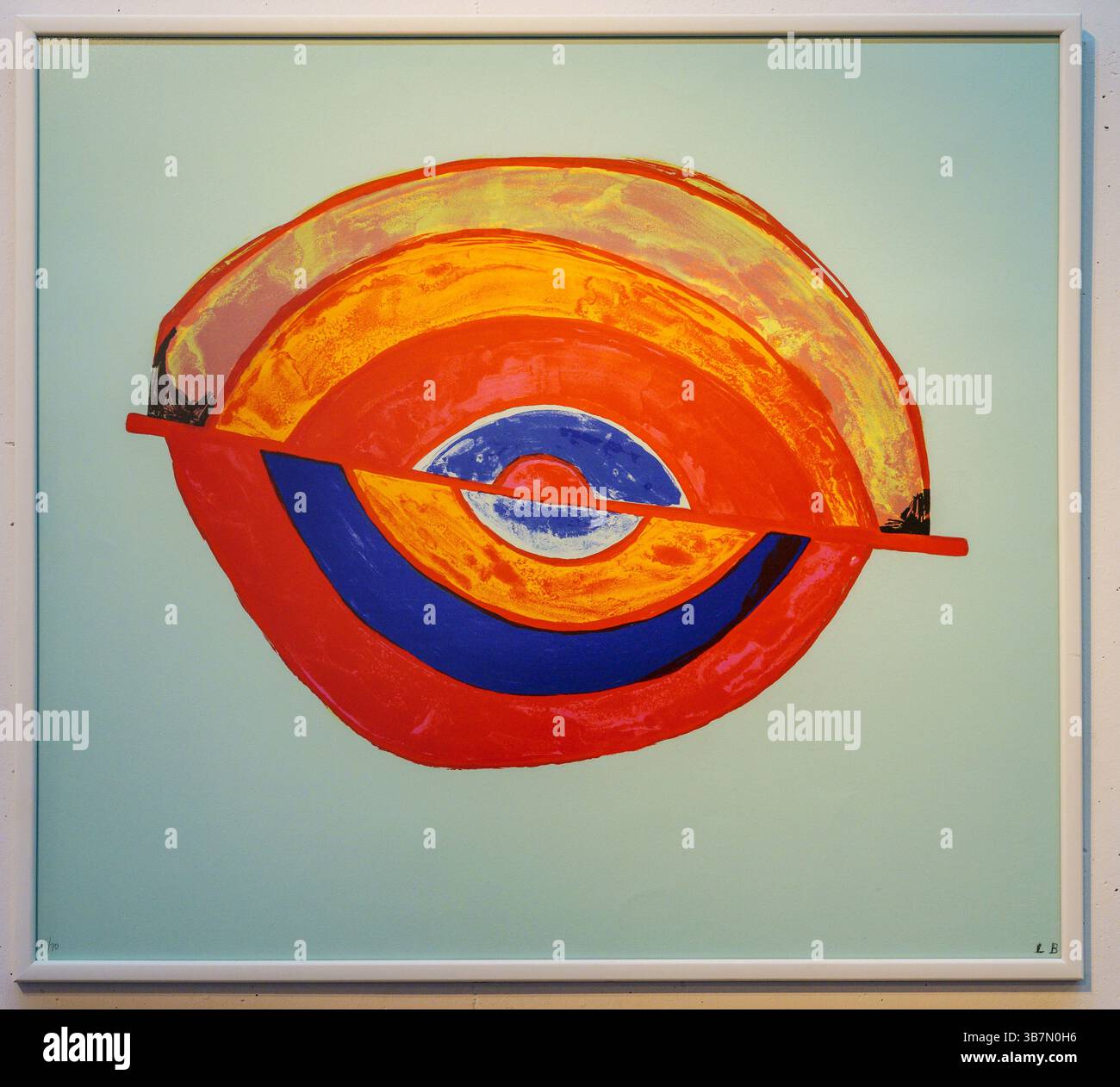 Louise Bourgeois, REPLAY DI STANLEY HAYTER, 1997, sa bassa Blanca Museum (msbb) Yannick Vu e Ben Jakober, Alcudia, Maiorca, Spagna, Europa Foto Stock