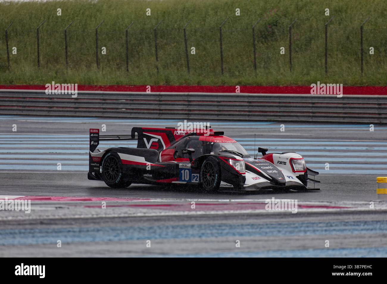 ELMS 2025 al circuito Paul Ricard, Castellet, FRANCIA, 04/05/2025 Florent 'MrCrash' B. Foto Stock