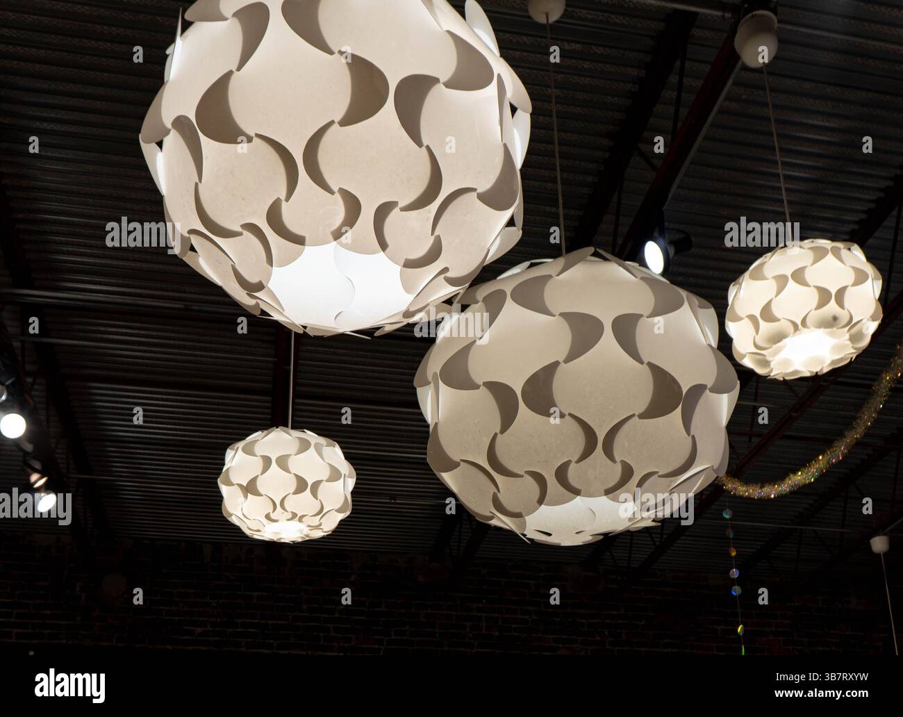 Illuminazione elegante Foto Stock