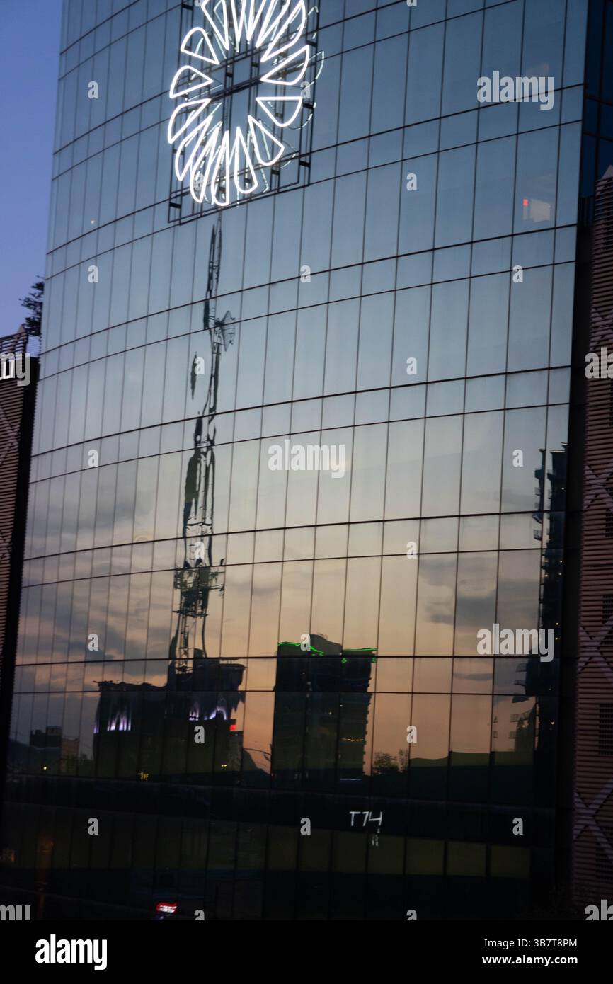 Superfici riflettenti Foto Stock