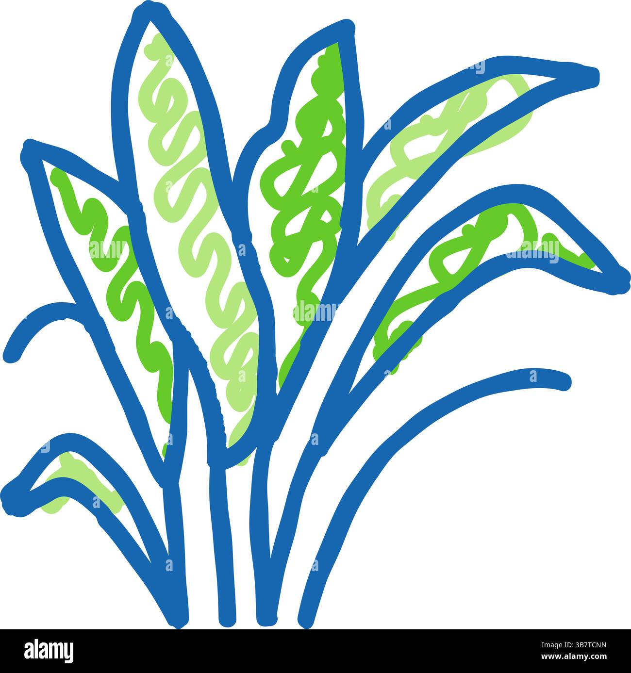 illustrazione dell'icona della spada amazon Illustrazione Vettoriale