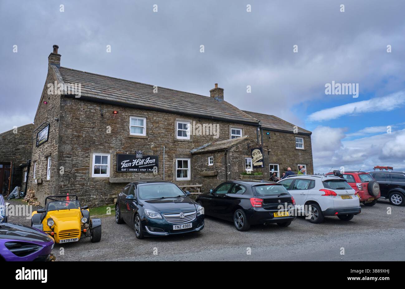 Tan Hill Inn, North Yorkshire Foto Stock