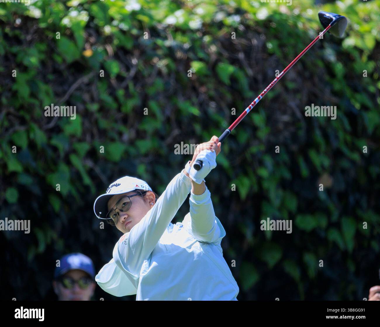 21 marzo 2024, Palos Verdes, California, USA: Rose Zhang durante la prima giornata del campionato di Fir Hills seri Pak, giovedì 21 marzo 2024 al Palos Verdes Golf Club di Palos Verdes, California. JAVIER ROJAS/PI (immagine di credito: © PI via ZUMA Press Wire) Foto Stock
