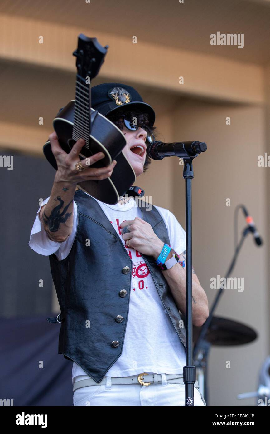 29 luglio 2021, Chicago, Illinois, Stati Uniti: LP (LAURA PERGOLIZZI) durante il Lollapalooza Music Festival al Grant Park di Chicago, Illinois (immagine di credito: © Daniel DeSlover/ZUMA Press Wire) Foto Stock