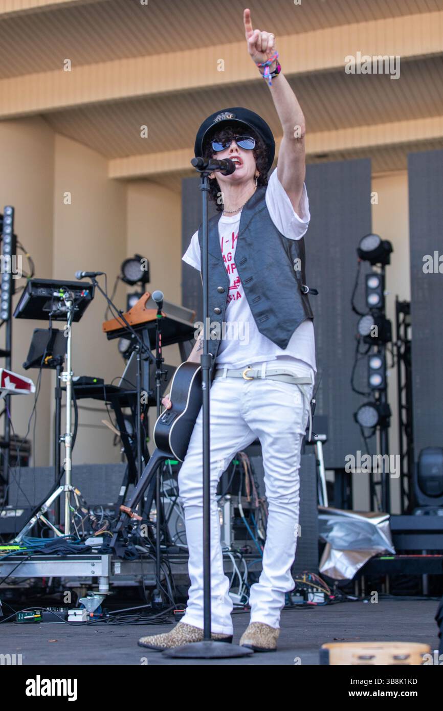 29 luglio 2021, Chicago, Illinois, Stati Uniti: LP (LAURA PERGOLIZZI) durante il Lollapalooza Music Festival al Grant Park di Chicago, Illinois (immagine di credito: © Daniel DeSlover/ZUMA Press Wire) Foto Stock