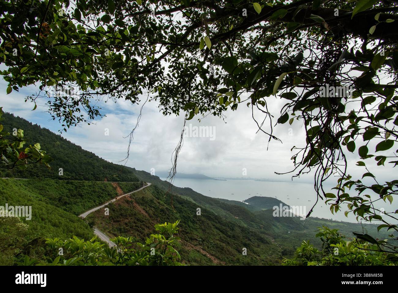 Hai Van Pass in Vietnam Foto Stock